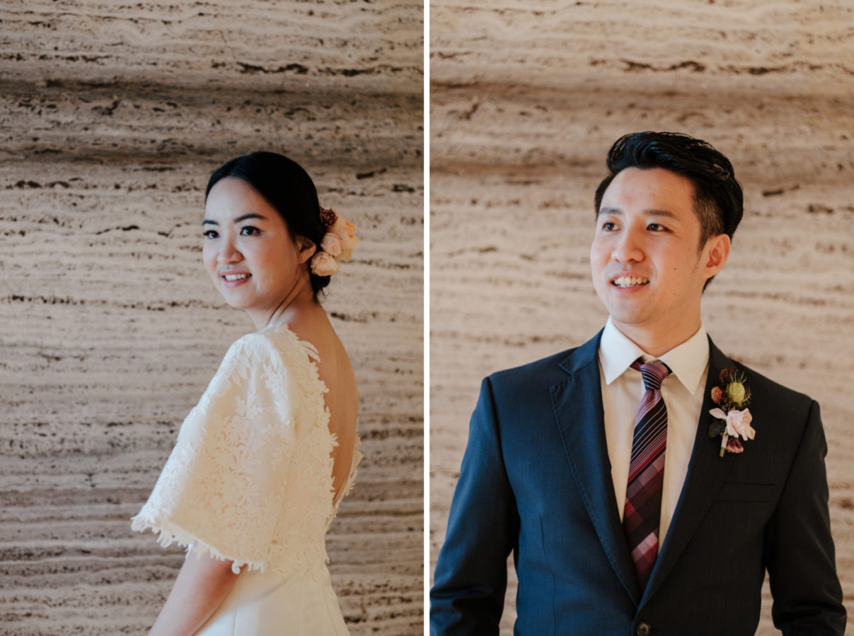 Wedding of Weiwei and Cheng Wen, Photo by Mindy Tan. Weiwei's custom Gown is from Jessicacindy